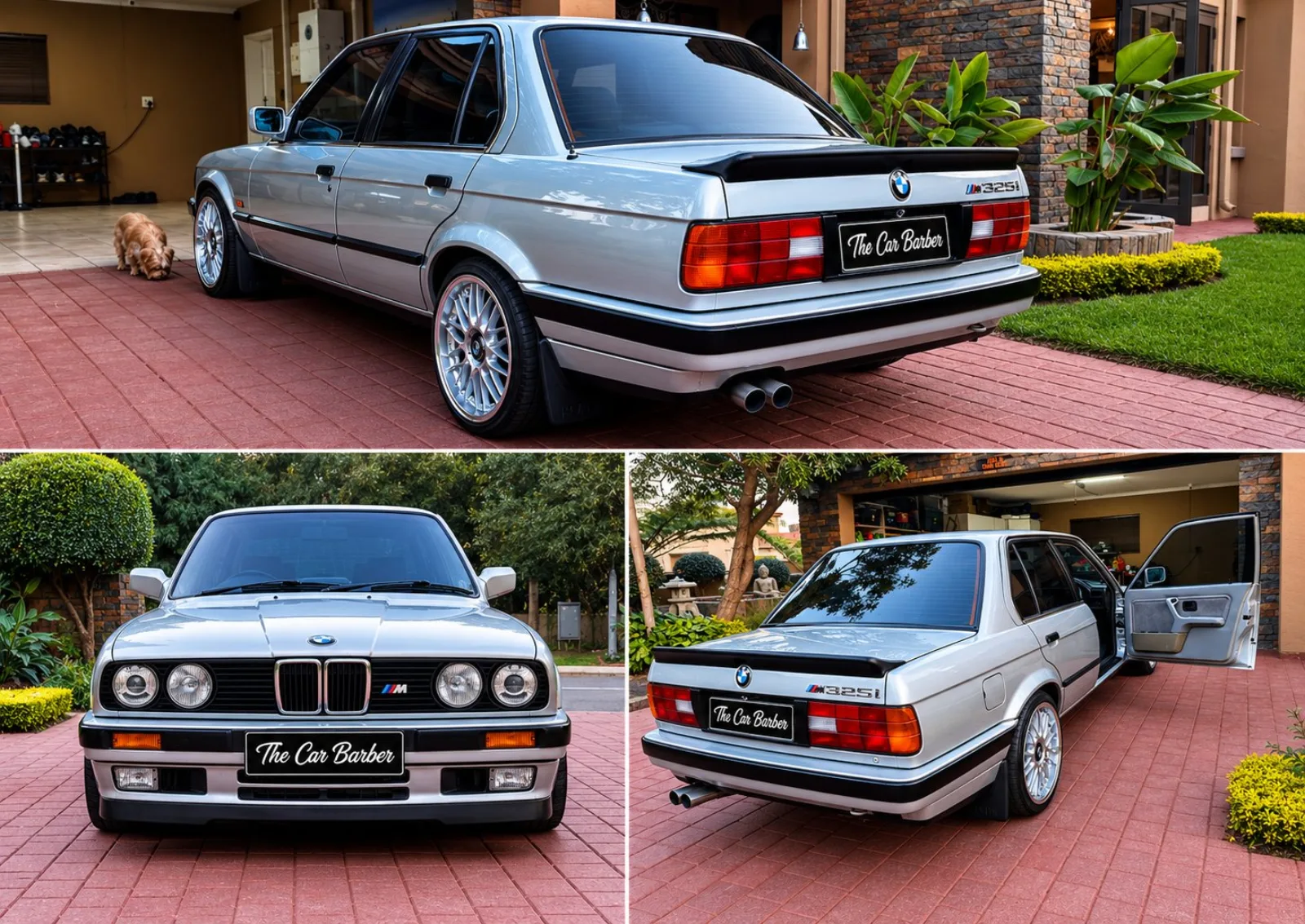 BMW M325i E30 full detail ceramic coating paint enhancement — The Car Barber Johannesburg Lonehill
