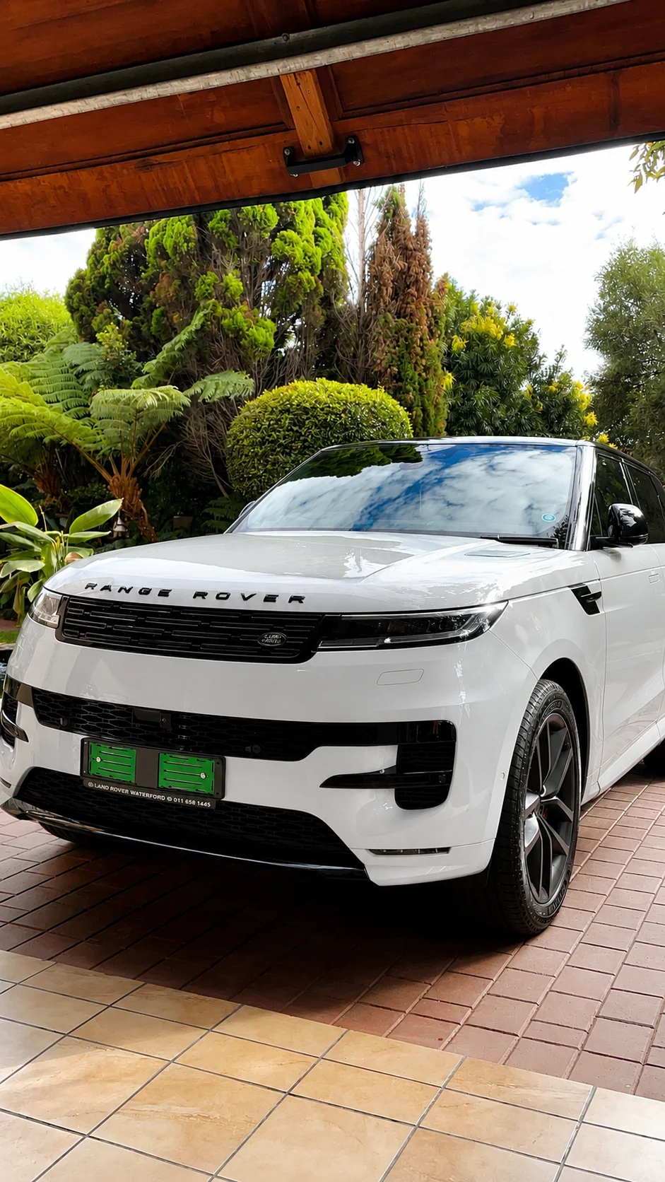 Range Rover Sport ceramic coating result — mobile ceramic coating Sandton Kyalami Johannesburg