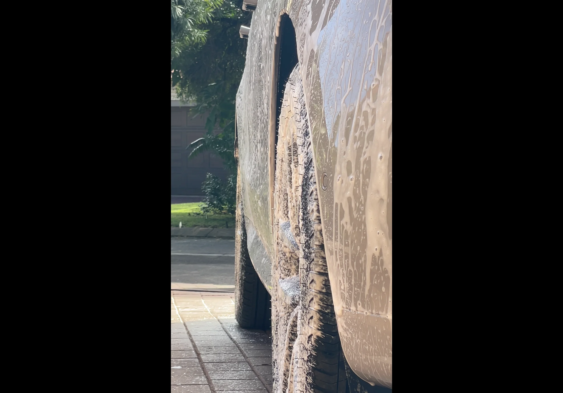 Snow foam decontamination wash — mobile car detailing Johannesburg